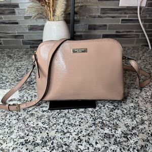 Kate Spade | Women's Beautiful Cow leather Shiny Crossbody Bag